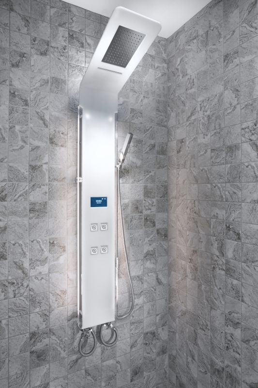 Luxury Shower with Digital Controls
